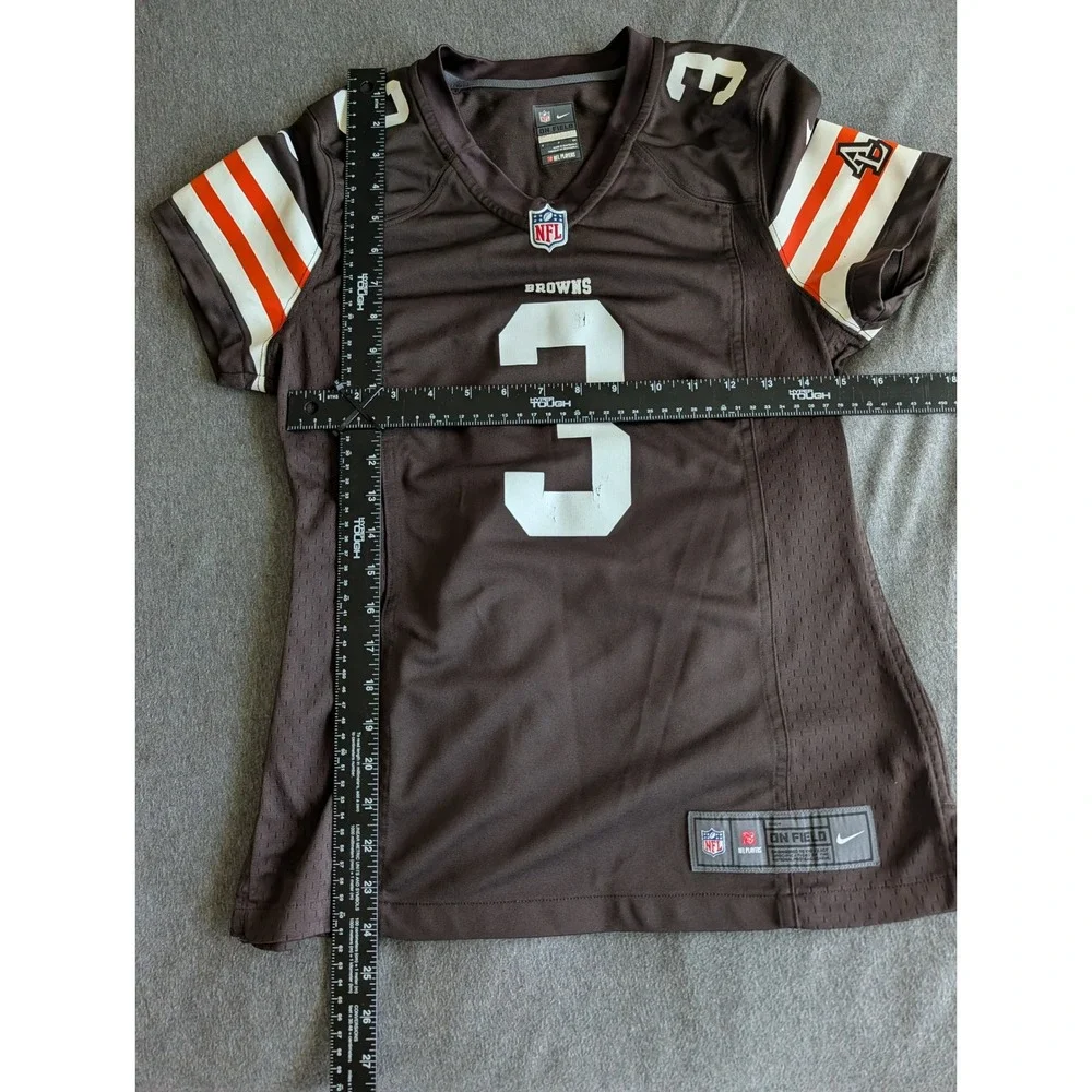 Nike NFL Cleveland Browns Brandon Weeden 3 Jersey Brown Womens Small